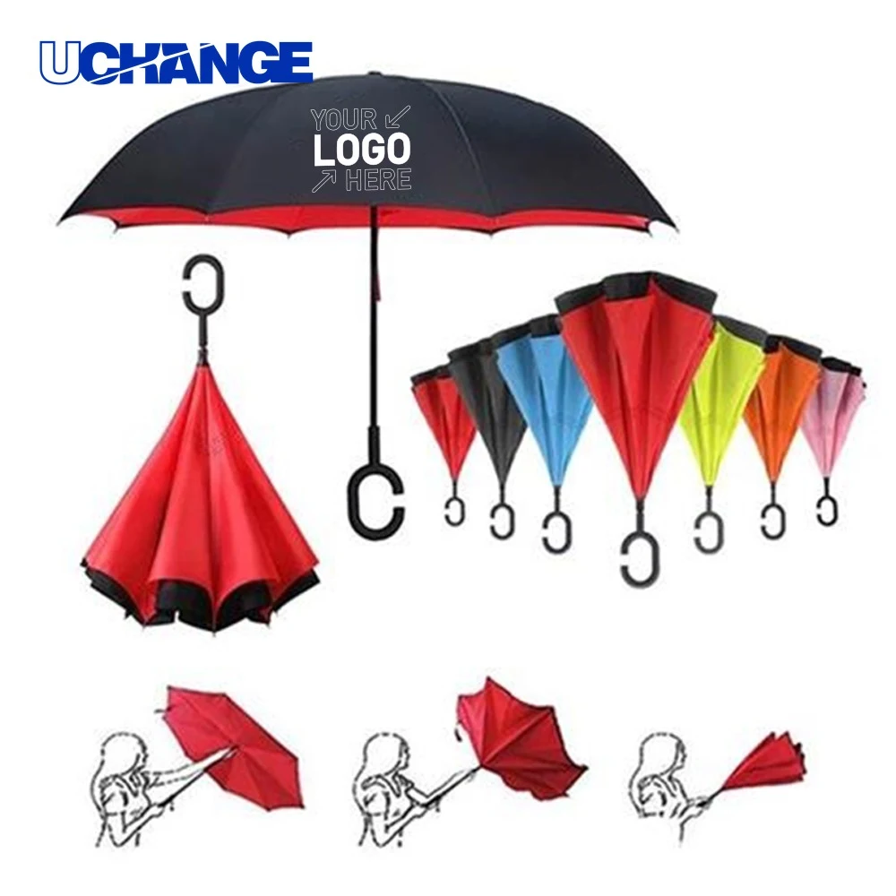 Folding Inverted Umbrella for Rain Use 1