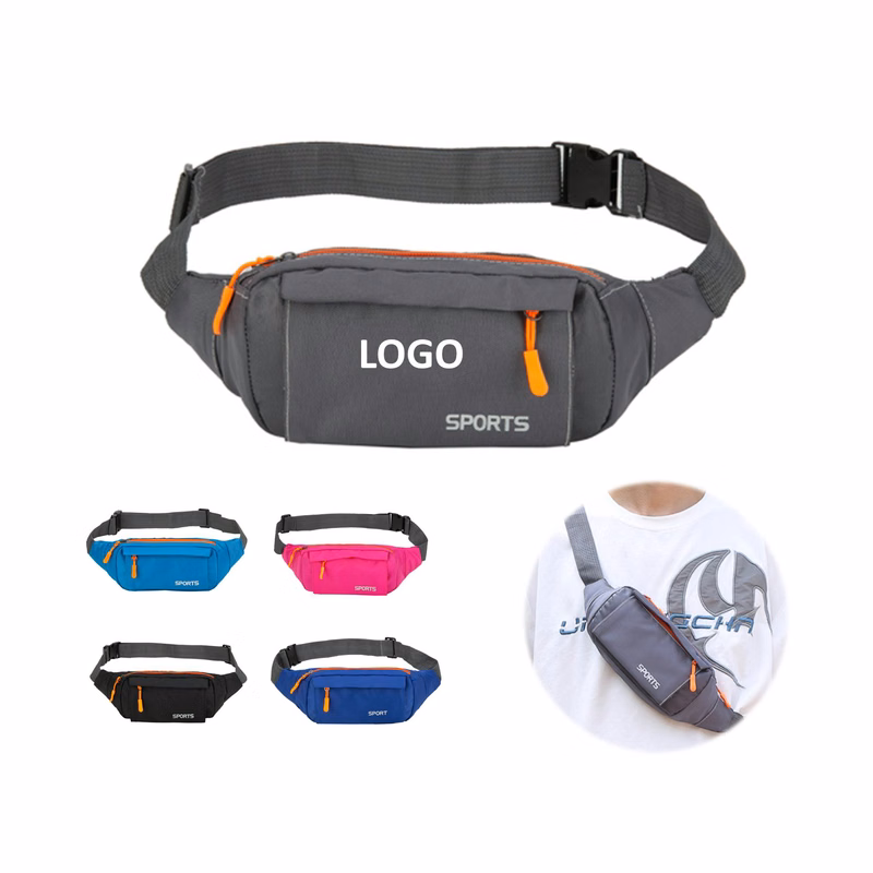 Outdoor Sports 2-Zipper Fanny Pack