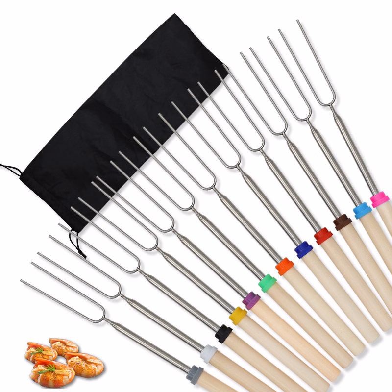 32 Inch Telescopic BBQ Forks