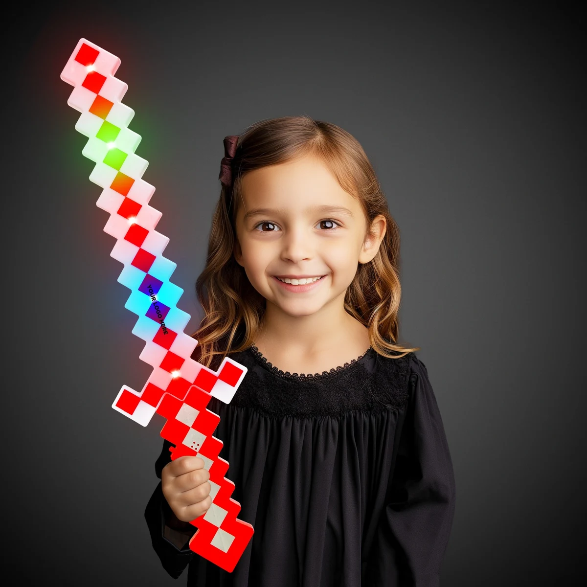 LED Red Pixel Sword 1