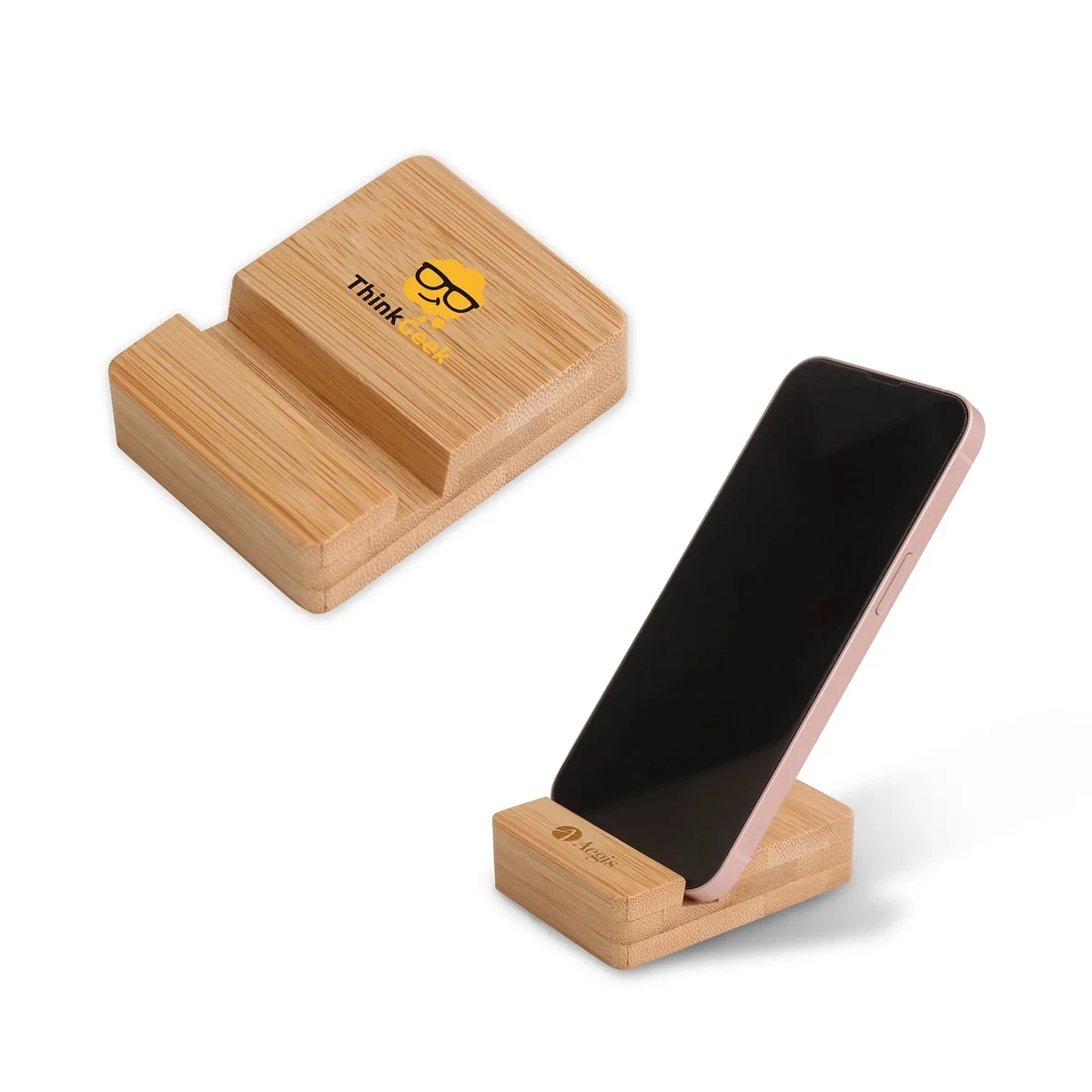 Bamboo Phone Holder 1