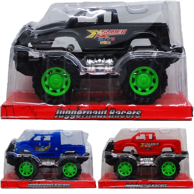 Friction-Powered Monster Trucks Assorted - 9" 1