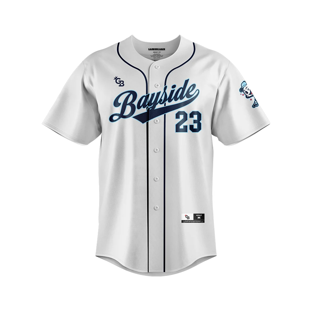 Button-Down Baseball Jersey 1