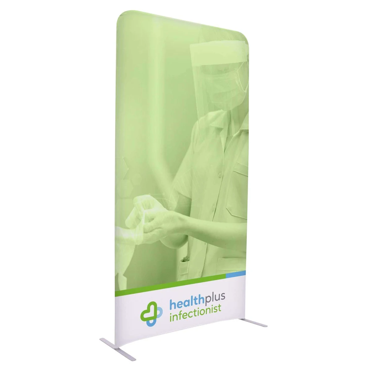 4'W x 90"H EuroFit Straight Wall Kit (Biodegradable Fabric) 1