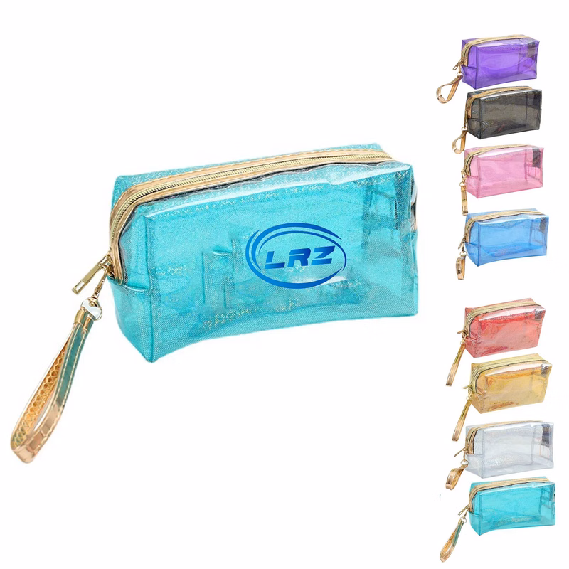 Waterproof Glitter Translucent Cosmetic Bags/Travel Pouch