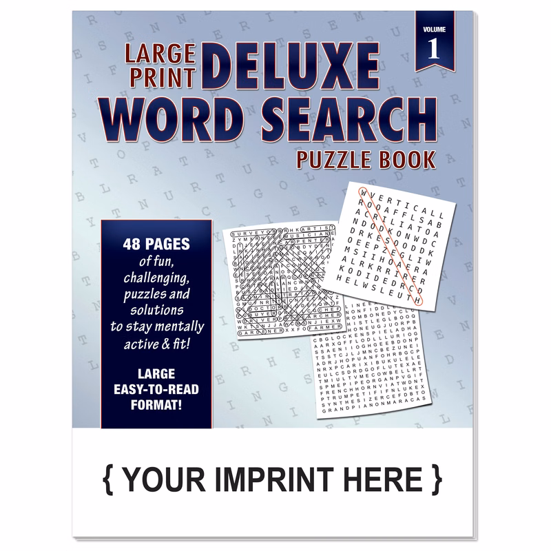 PUZZLE BOOK - Deluxe Word Search - Volume 1