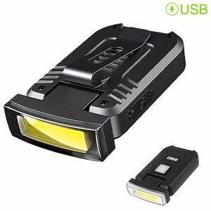 Multifunctional LED Cap Flashlight Rechargeable With 4 Light Modes