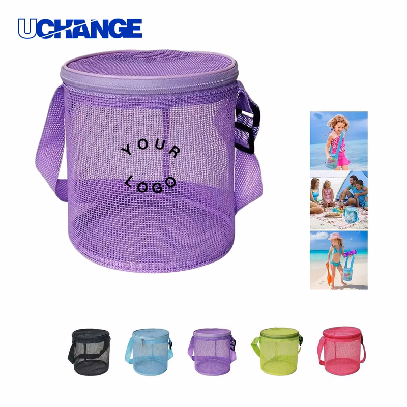 Nylon Mesh Bag Carrier for Beach Gear Storage