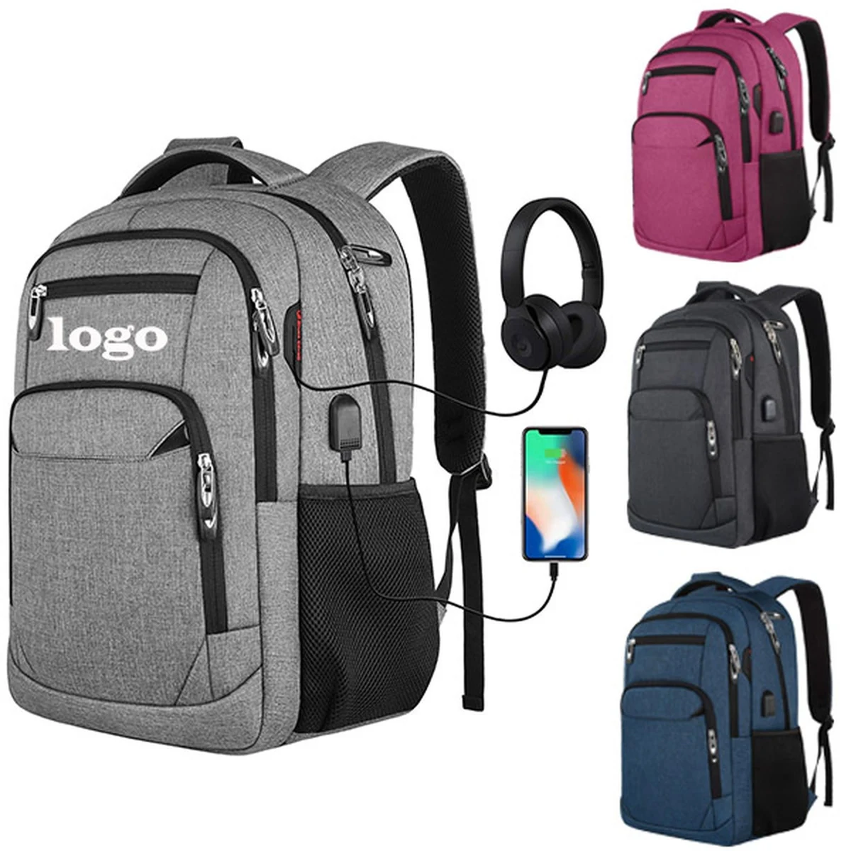 Business Travel Laptop Backpack for Work 1