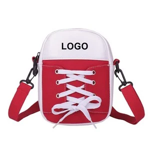 Paneled Canvas Crossbody Bag 1