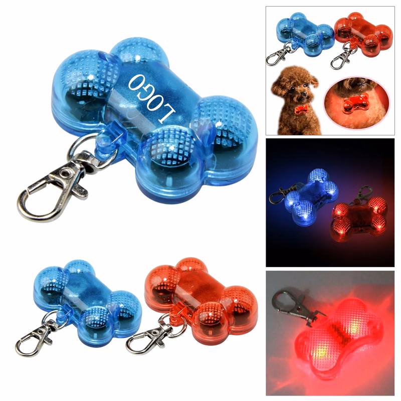 Glowing LED Pet Name Pendant