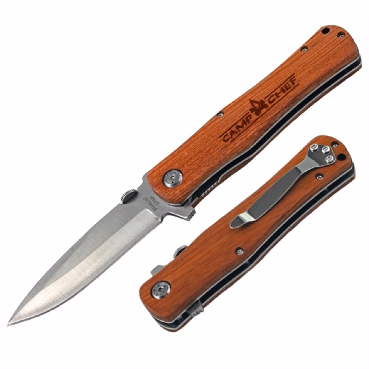 4 1/2" Renegade Wood Handle Knife