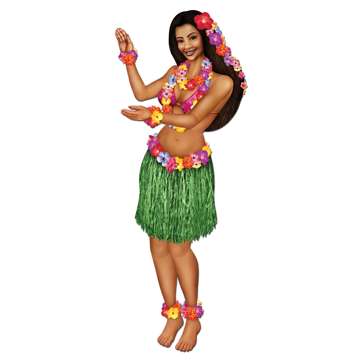 Jointed Hula Girl 1