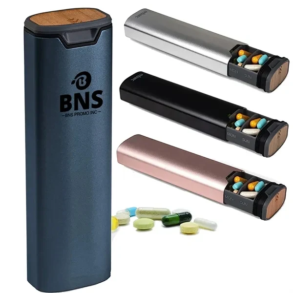 Portable Waterproof 7-Day Pill Box 1