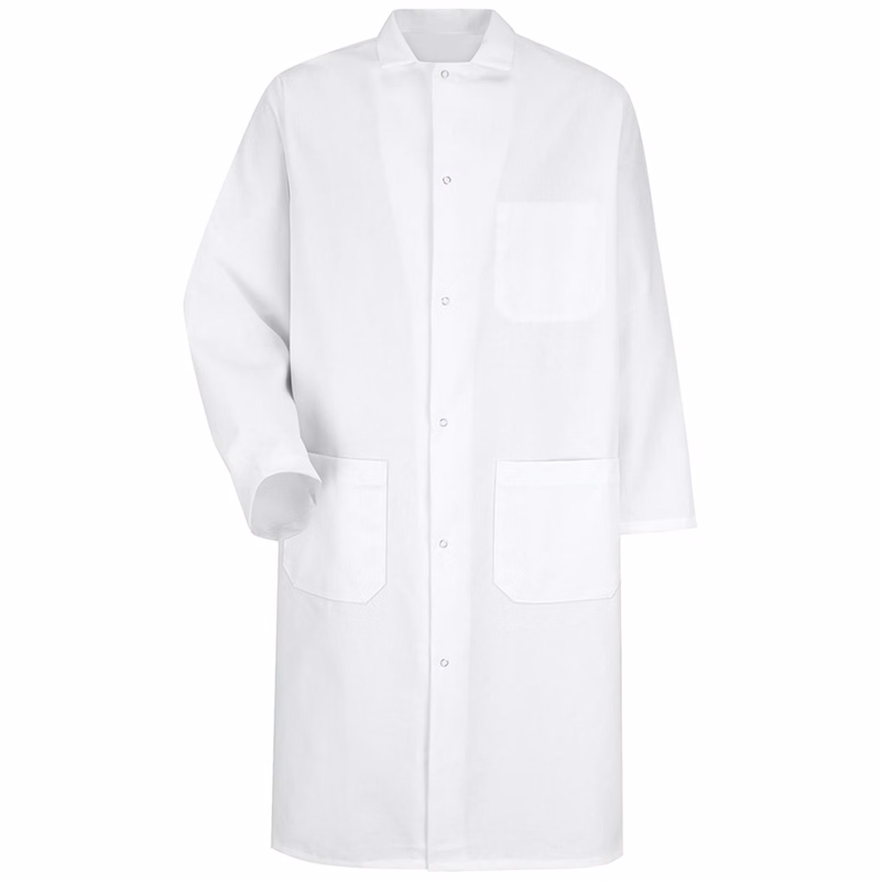 Unisex Gripper - Front Butcher Frock - Interior Chest Pocket - 4004