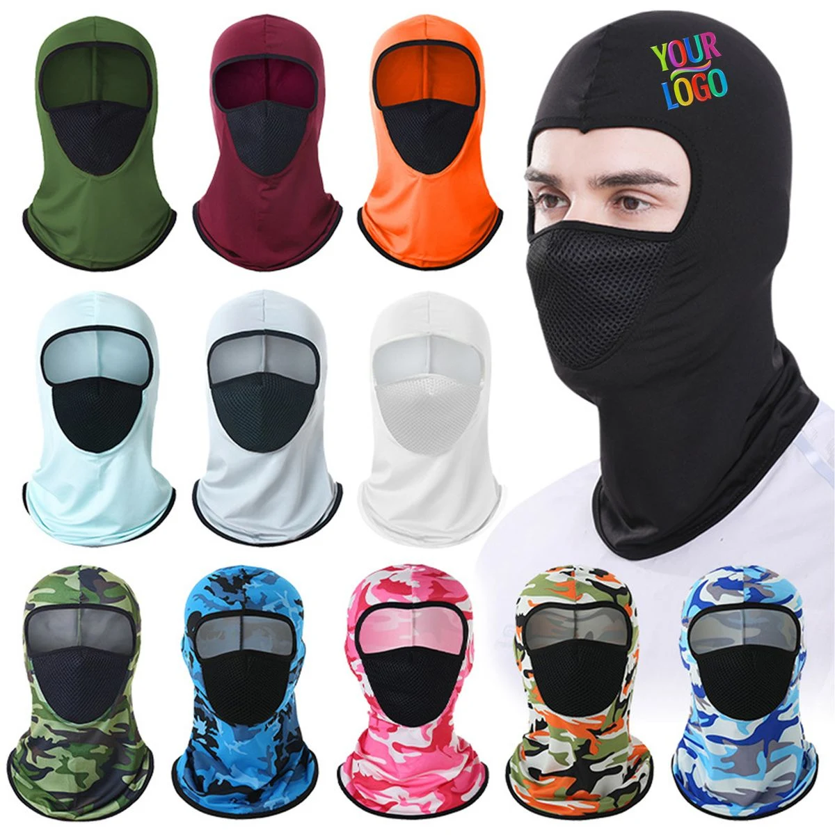Breathable Mesh Balaclava Camouflage Face Mask 1