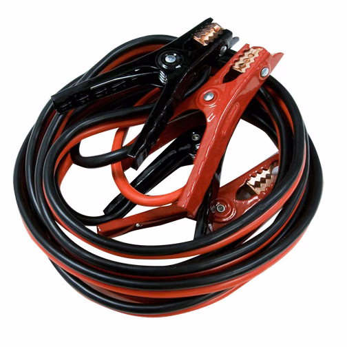 6 Gauge Booster Cables w/ Instruction (16')