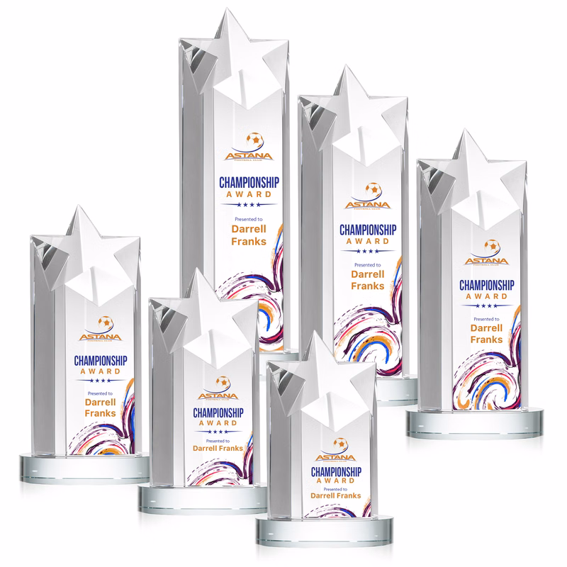 Berkeley VividPrint™ Award on Condor Base - Clear