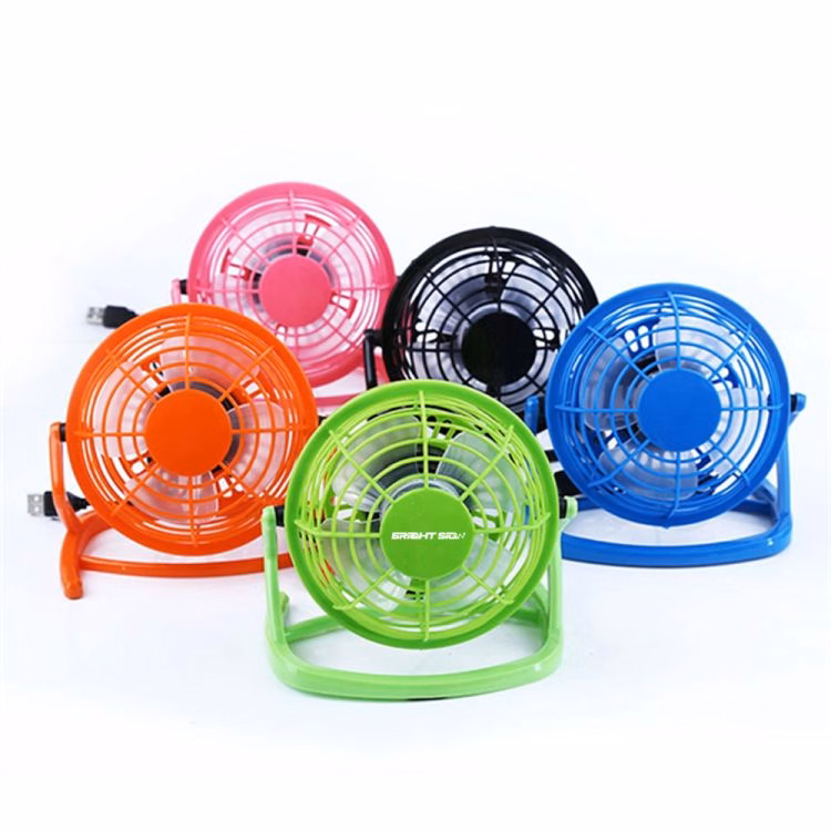 USB Plug-In Desk Fan with Adjustable Tilt