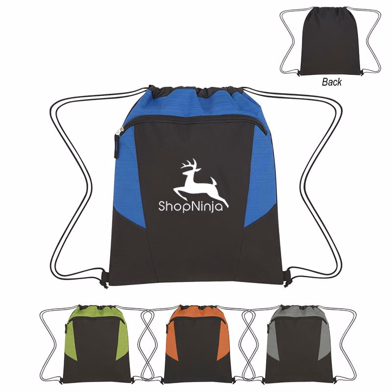Everyday Heathered Drawstring Bag