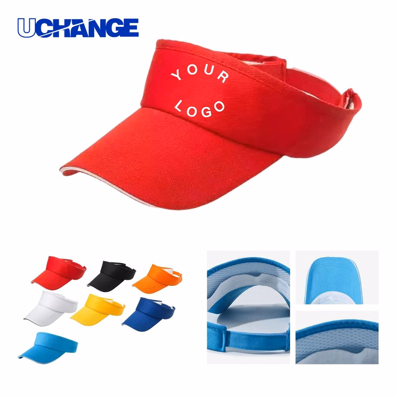 Open Top Sports Visor Hat Headwear with Comfortable Fit