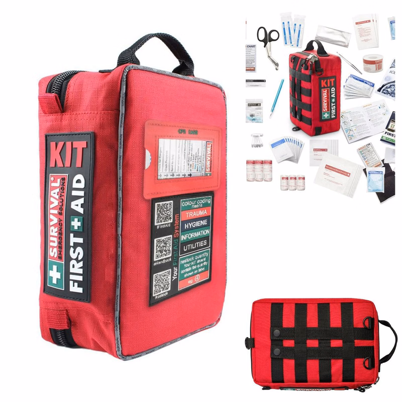Compact First Aid Kit For Home And Travel