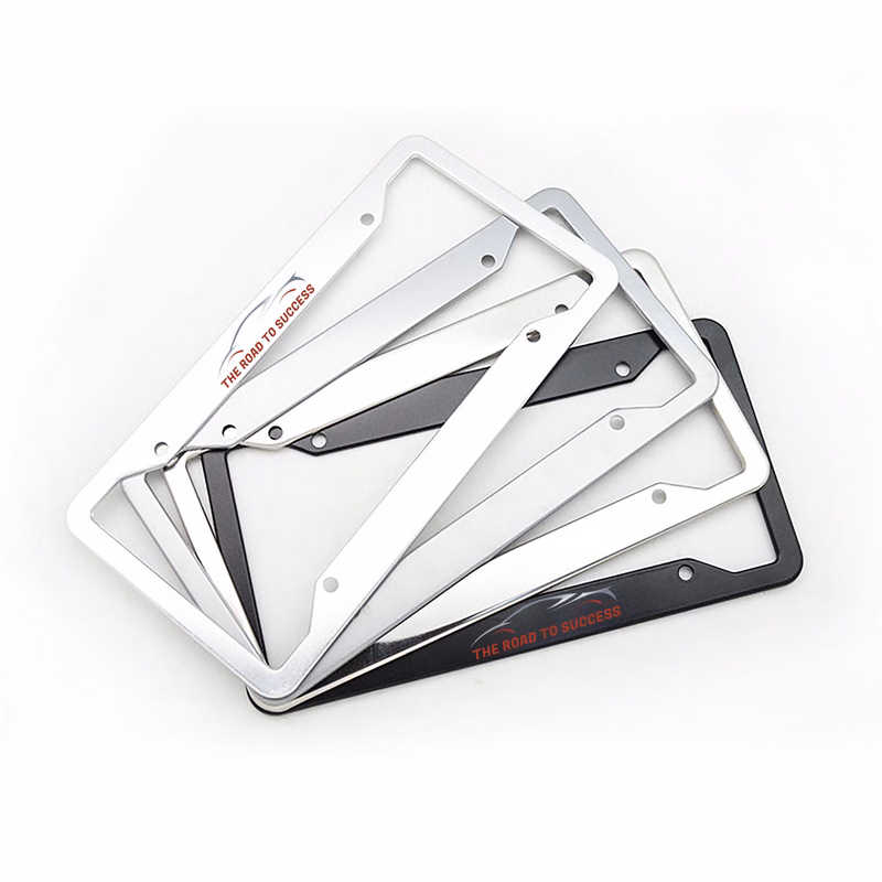 Metal License Plate Frame Full Color