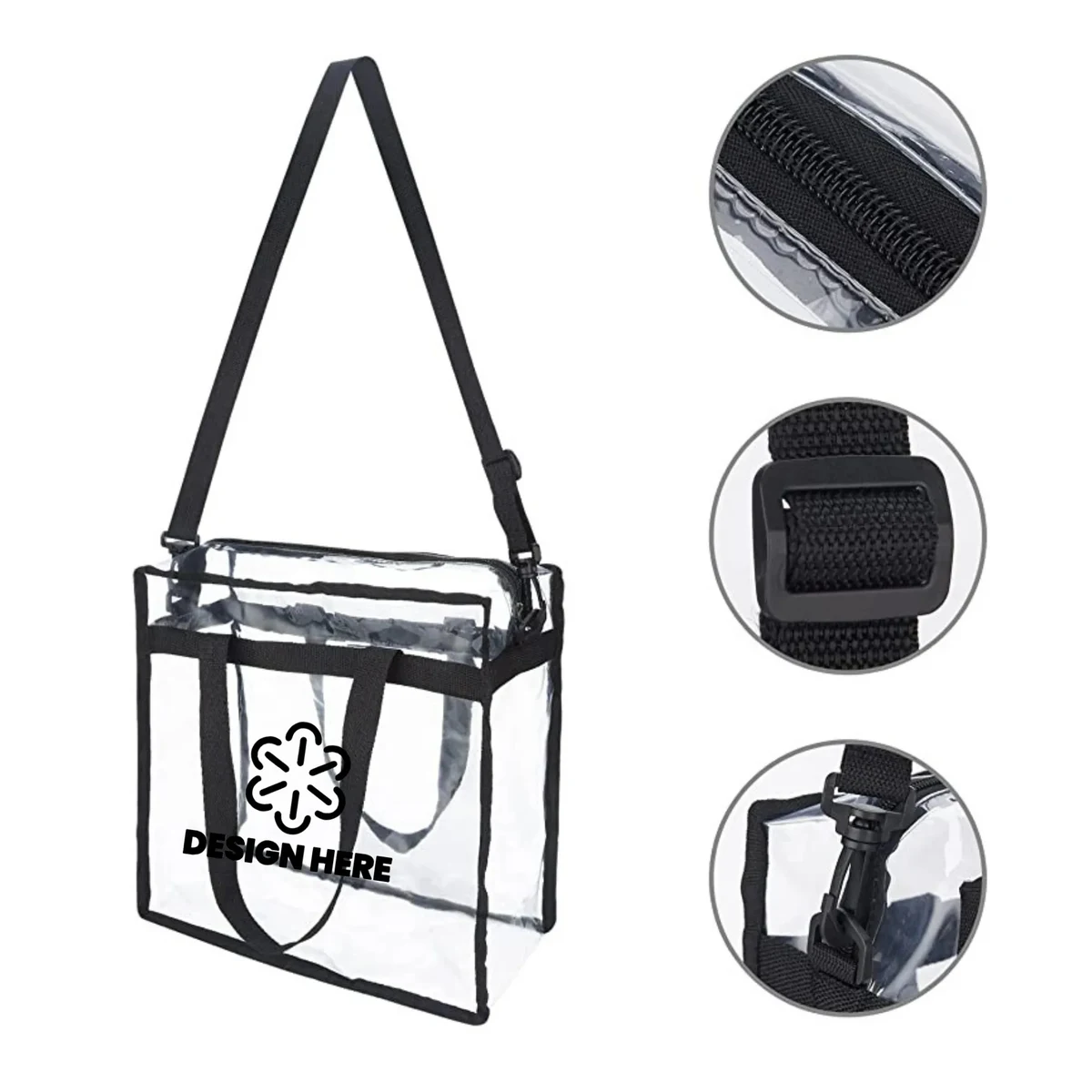 Large Clear Tote Bag 1