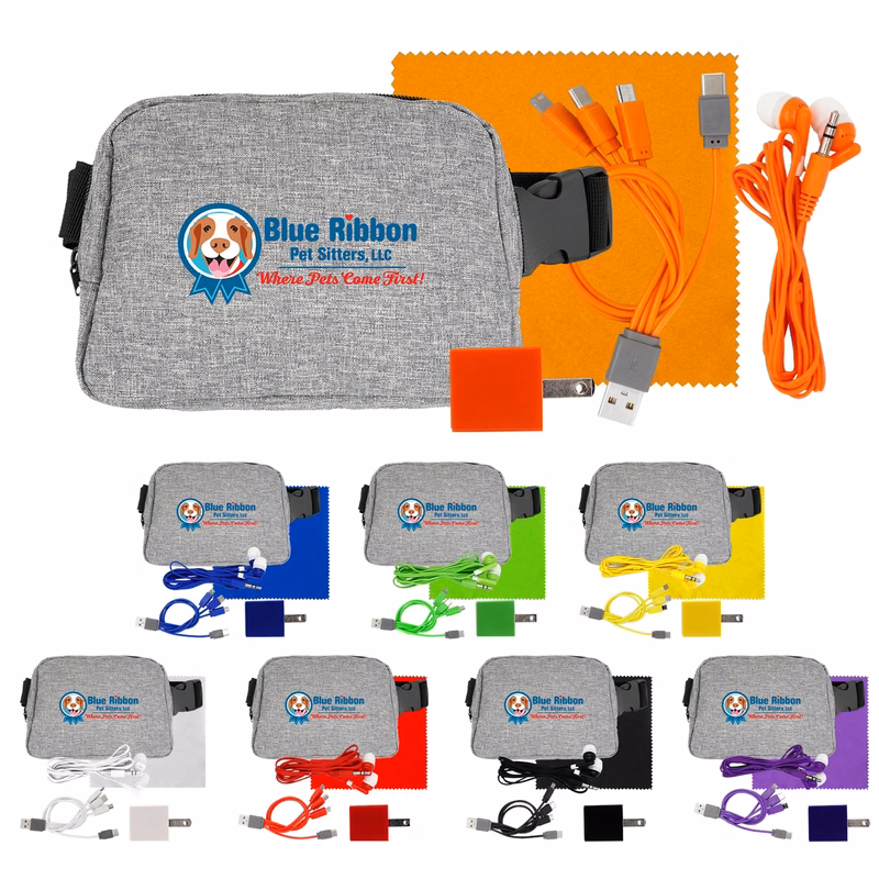 RECYCLED FANNY PACK ULTIMATE TRAVEL SET