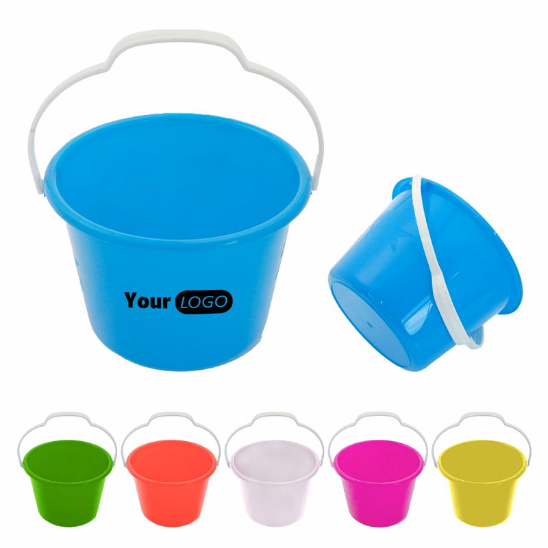 Plastic Handle Beach Bucket
