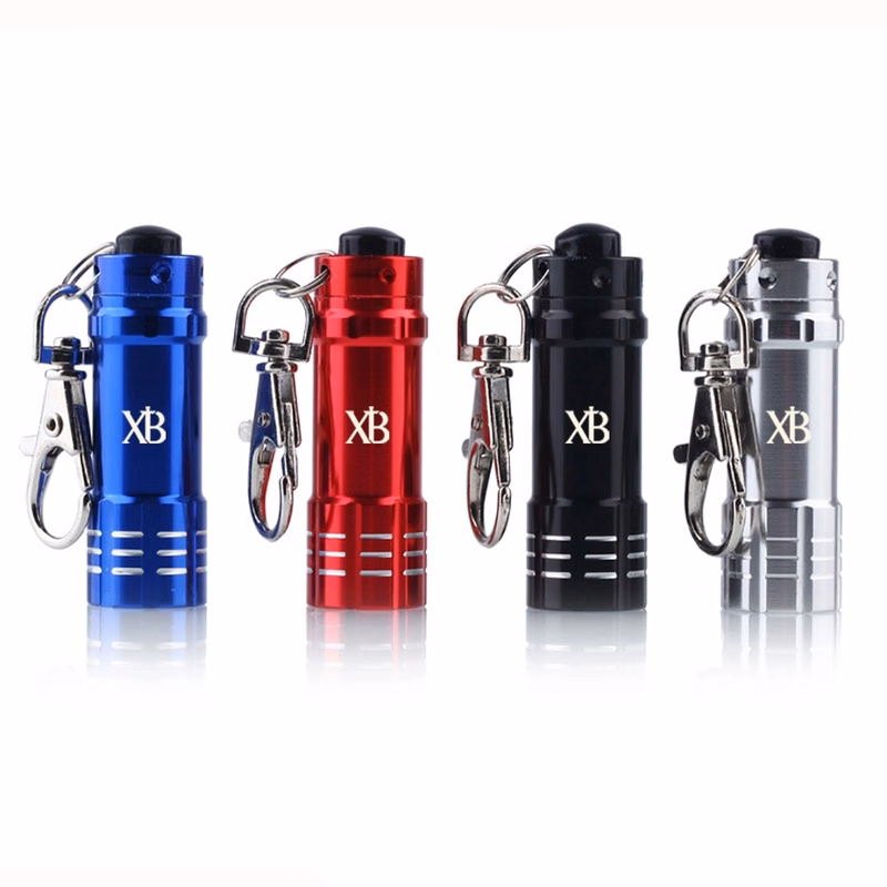 Mini 3 LED Flashlight Key Chain