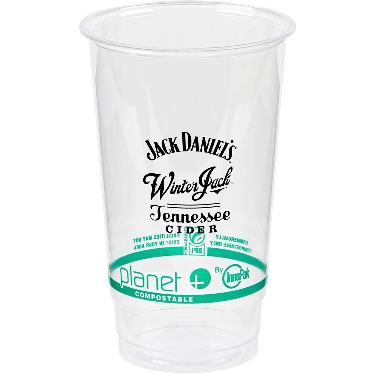 24oz Compostable PLA Cup - Eco Branded 1