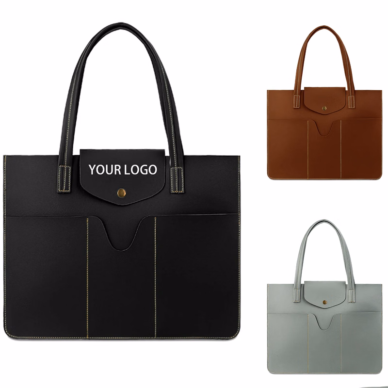 PU Leather Laptop and Tablet Bag