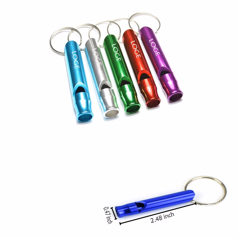 Whistle Key Ring MOQ 100pcs