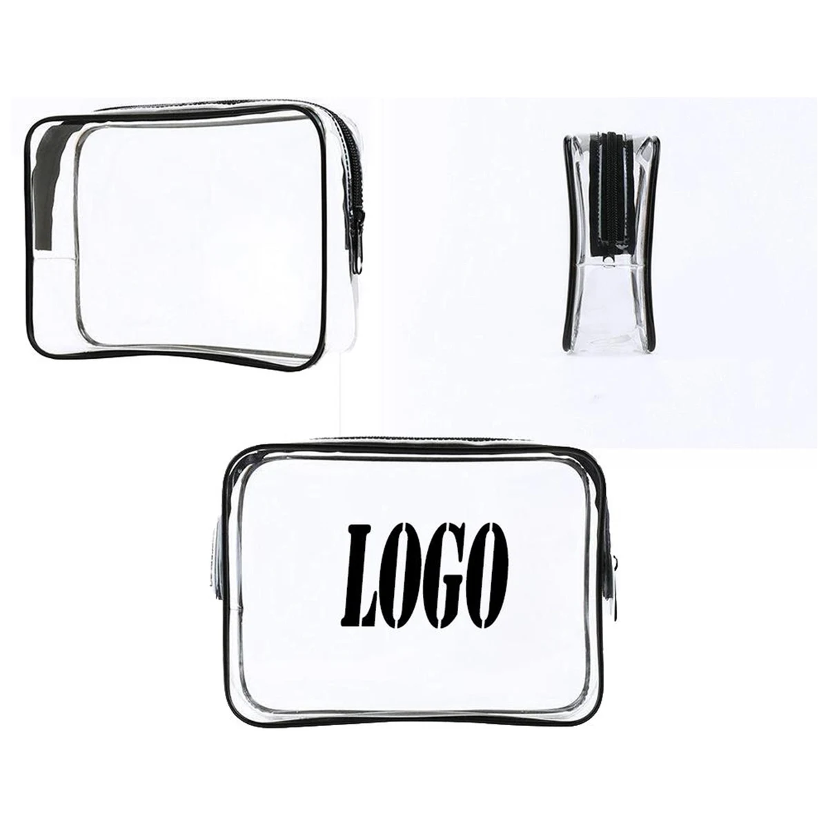 Big Size Transparent PVC Cosmetic Bag 1