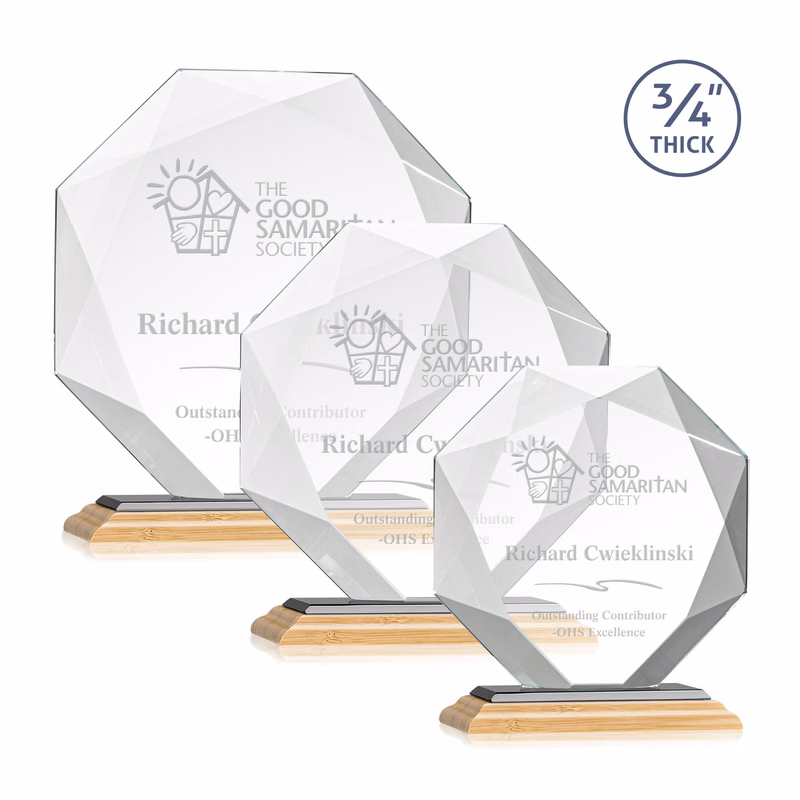 Bradford Award - Bamboo/Black