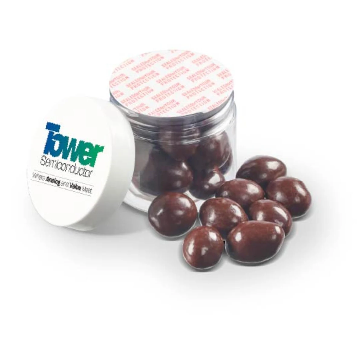 2 oz Jar of Chocolate Covered Peanuts 1