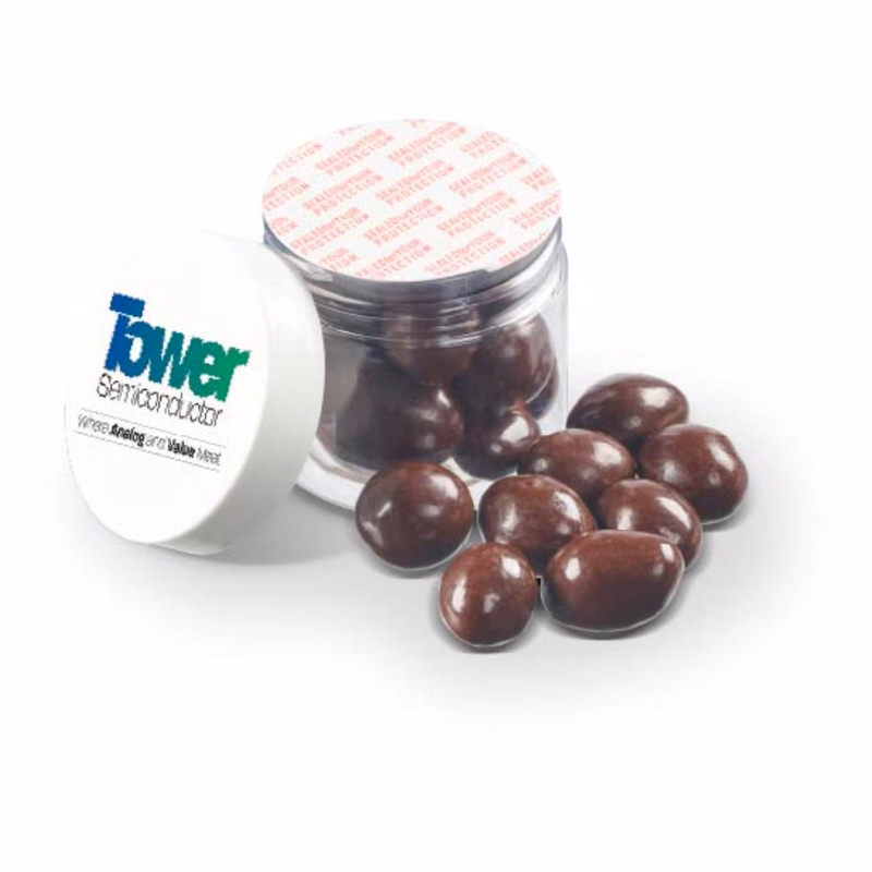 2 oz Jar of Chocolate Covered Peanuts