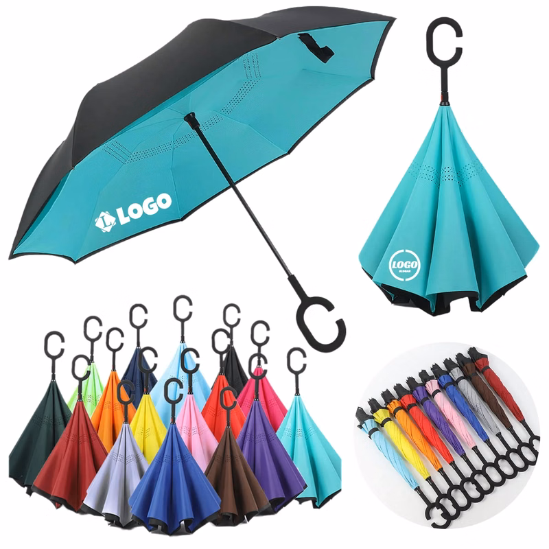 C Shaped Auto Reverse Umbrella