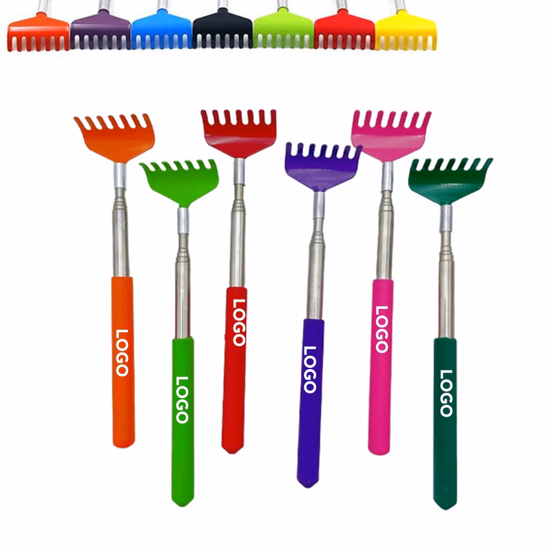 Colorful Seven-Tooth Retractable Back Massager