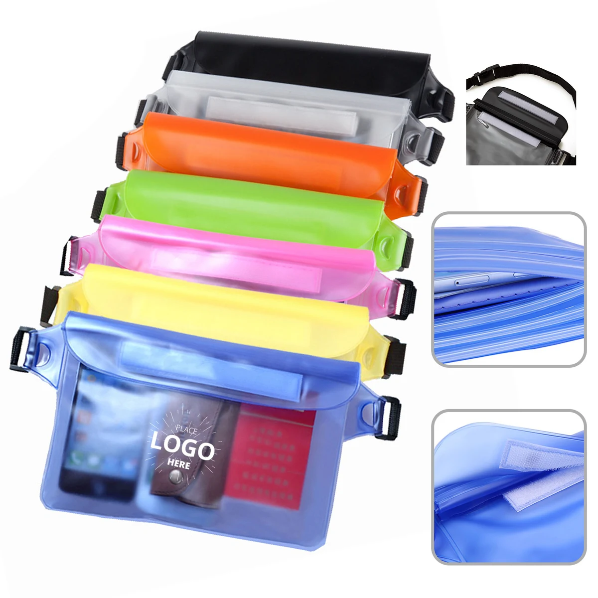 Clear Waist Bag Fanny Pack with Hands-Free Convenience 1
