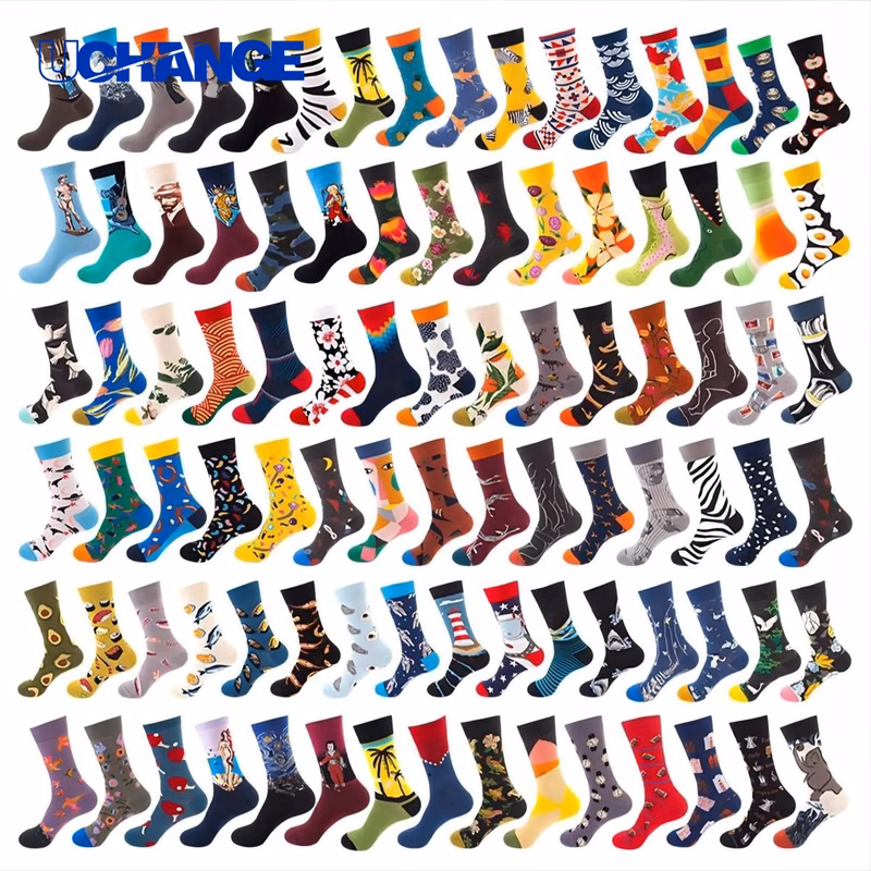Mid-Length Casual Socks