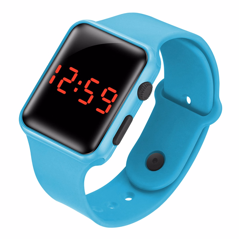 Children LED silicone electronic watch
