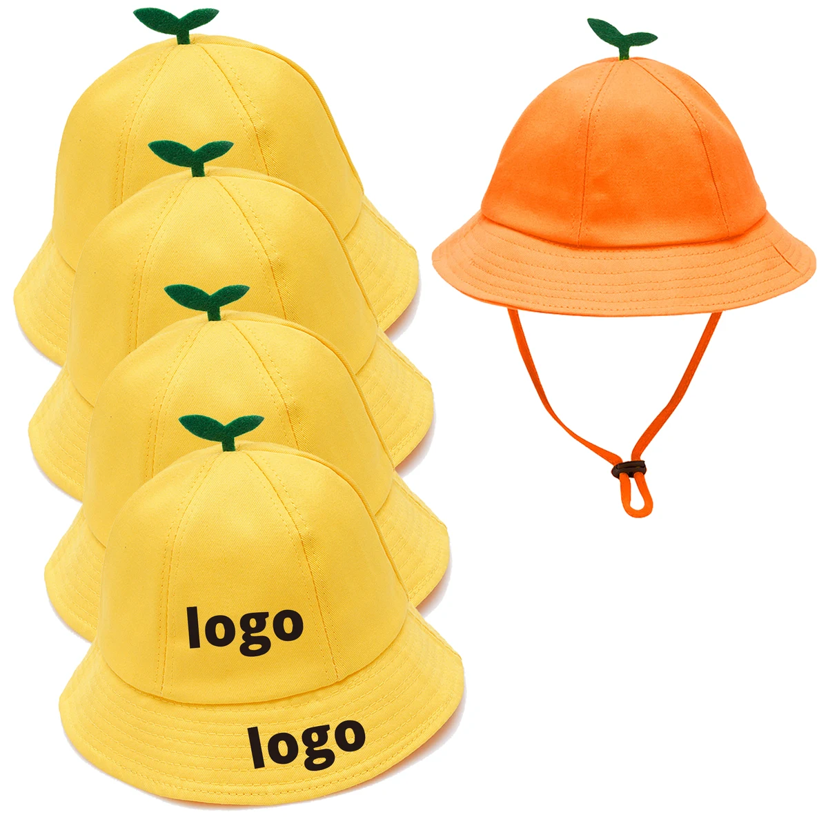 Wide Brim Beach Kids Sun Hat With Adjustable Chin Strap 1