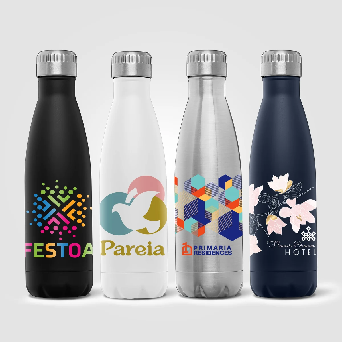 Ibiza Recycled - 22 oz. Single-Wall Stainless Water Bottle 1