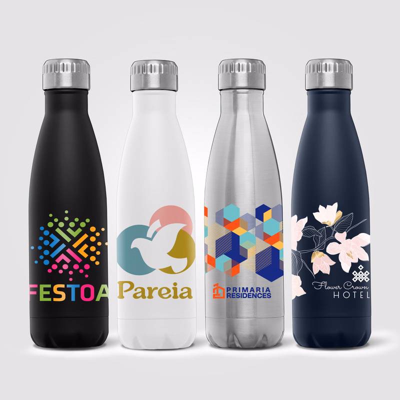 Ibiza Recycled - 22 oz. Single-Wall Stainless Water Bottle