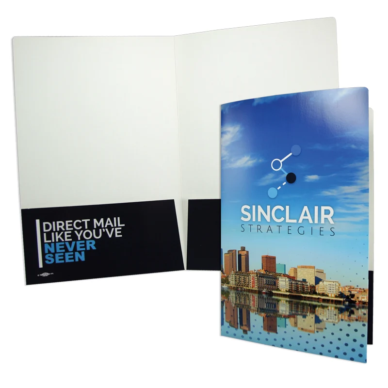 Legal Size Presentation Folders Printed Full Color 1