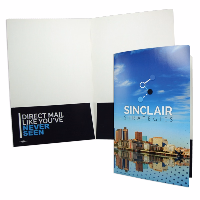 Legal Size Presentation Folders Printed Full Color