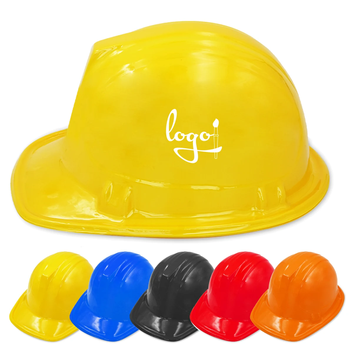 PVC Disposable Helmet Plastic Children's Engineering Cap 1