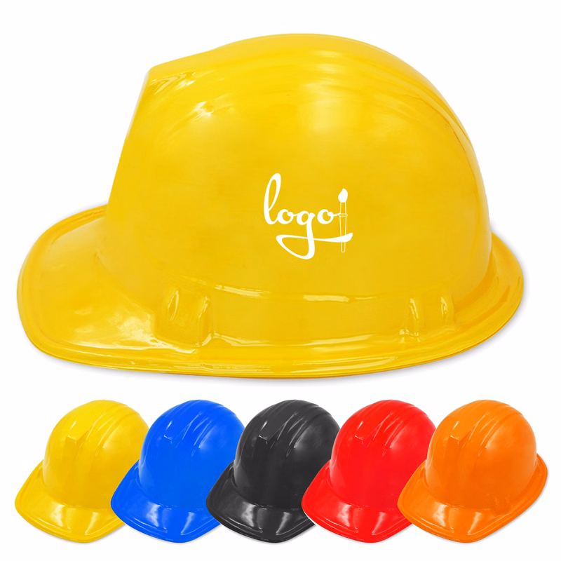 PVC Disposable Helmet Plastic Children's Engineering Cap